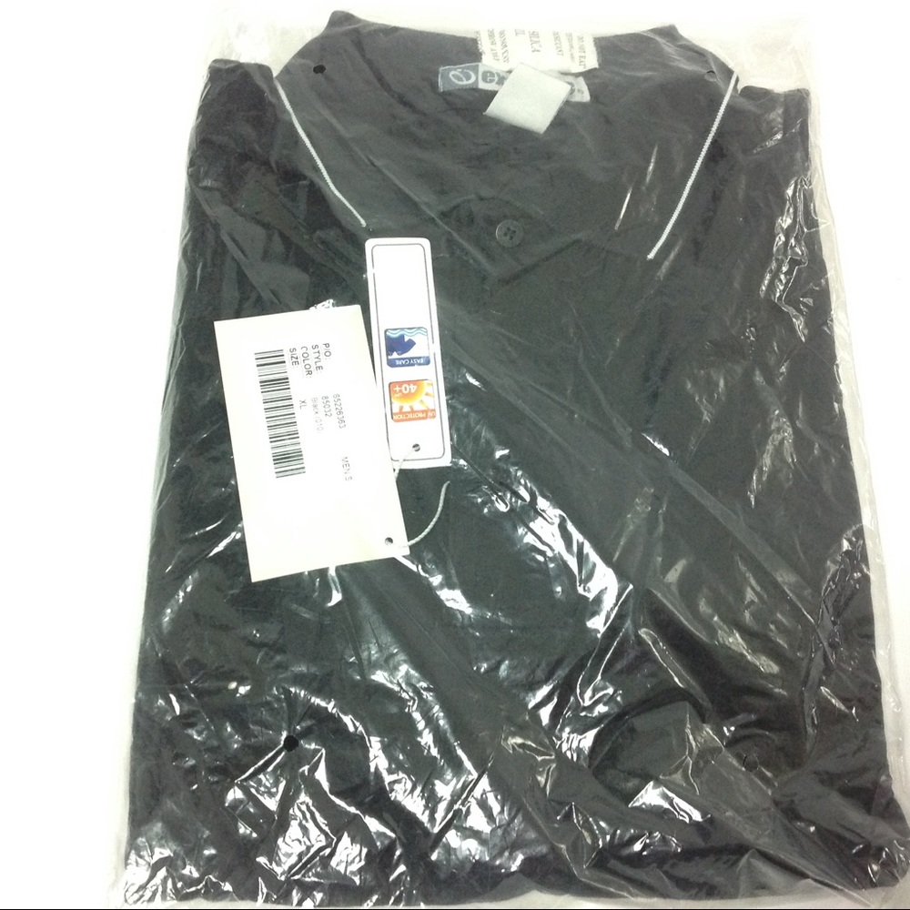 Extreme Men's Polo Golf Shirt XL Black